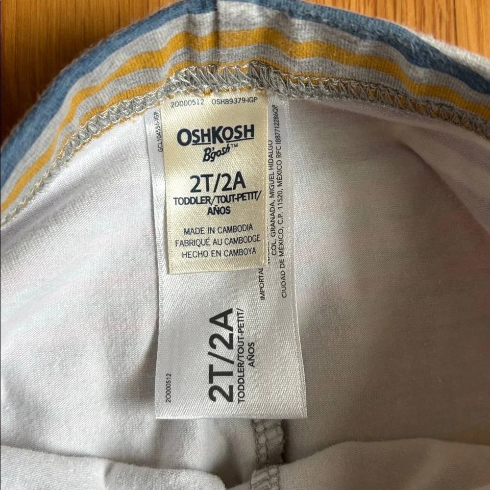 2T Osh Kosh B'gosh Striped Leggings